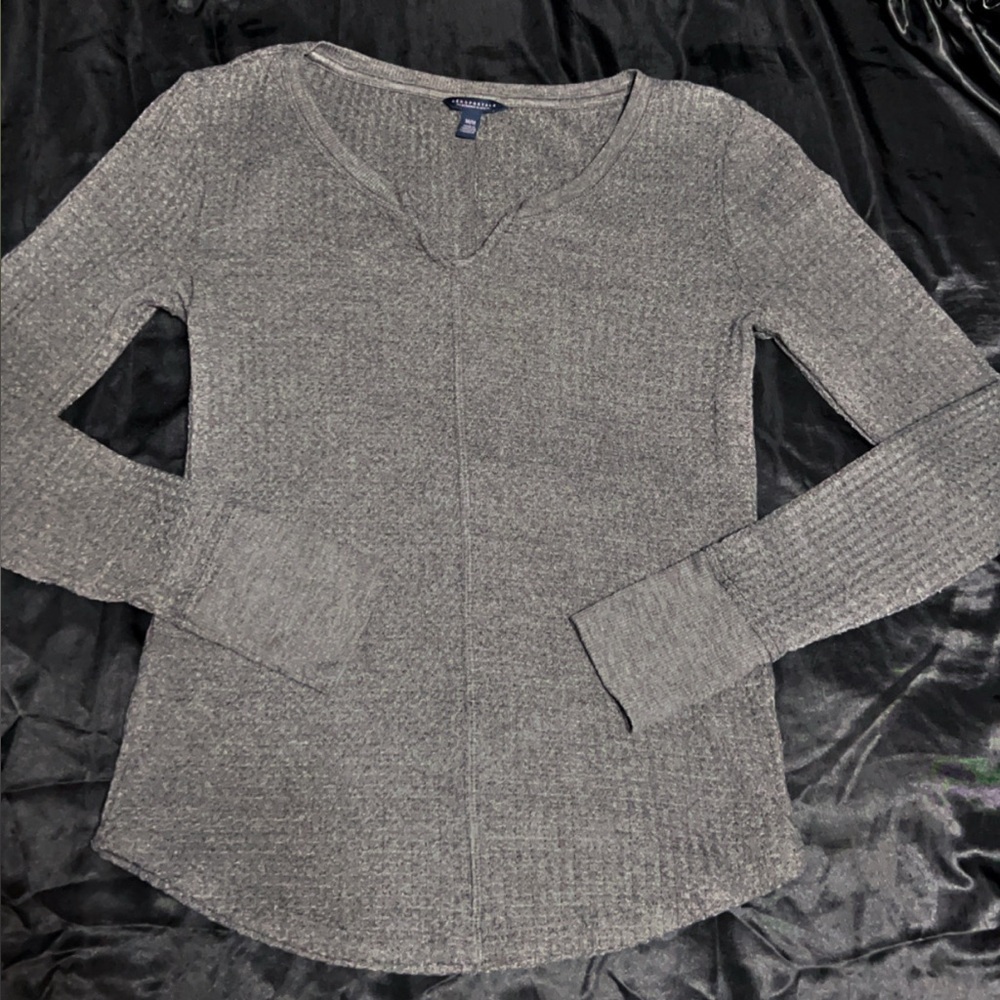 Aeropostale Waffle Knit Top